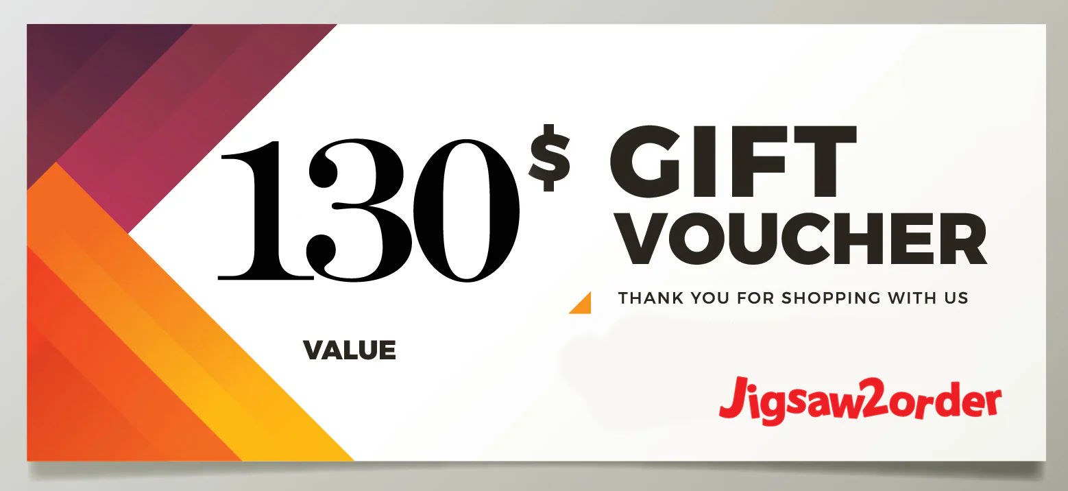 $130 Gift Voucher for Jigsaw2order